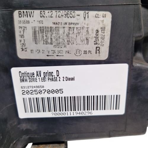 BMW SERIE 1 E87 PHASE 2